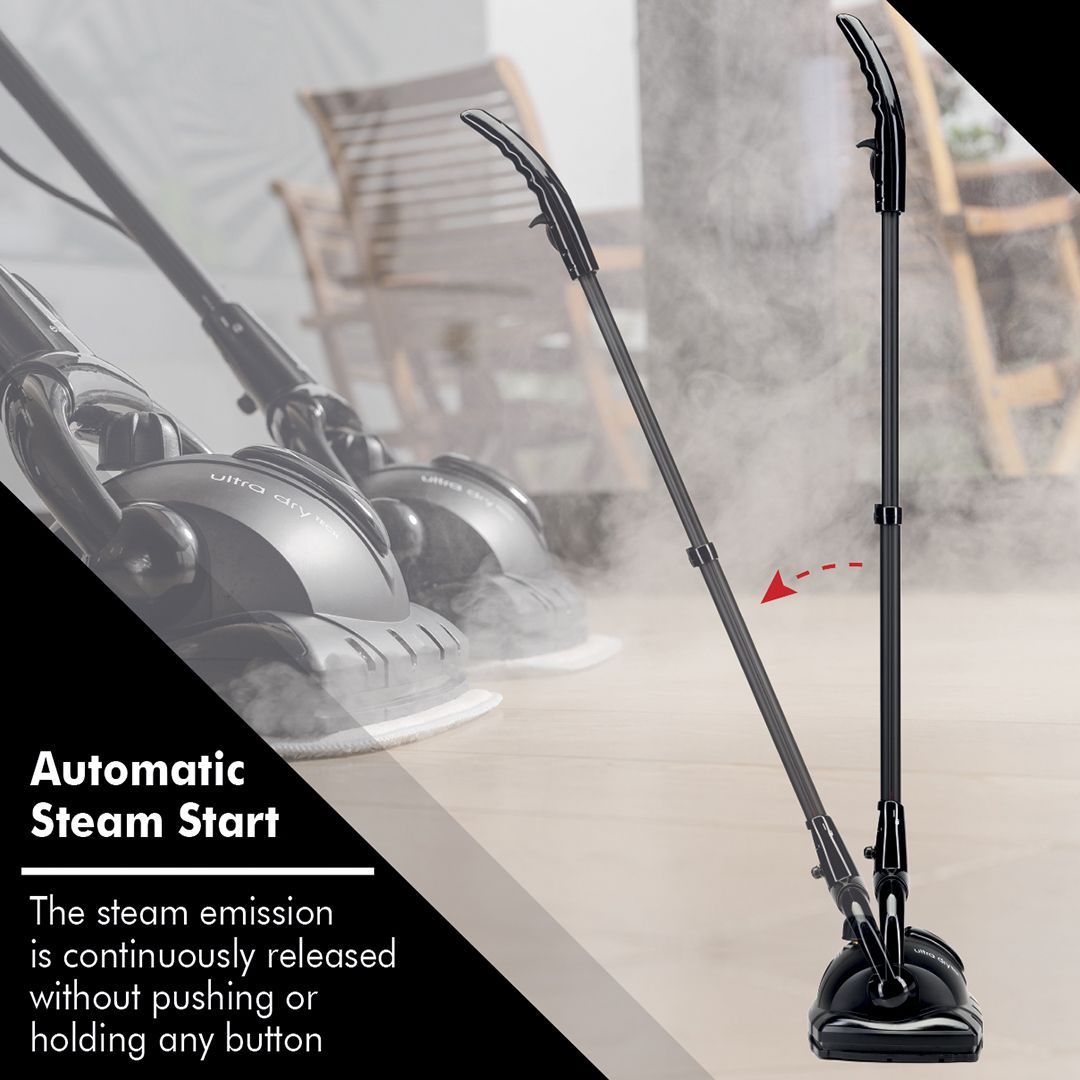 Euroflex M2R Ultra Dry Steam Upright Floor Steam Cleaner